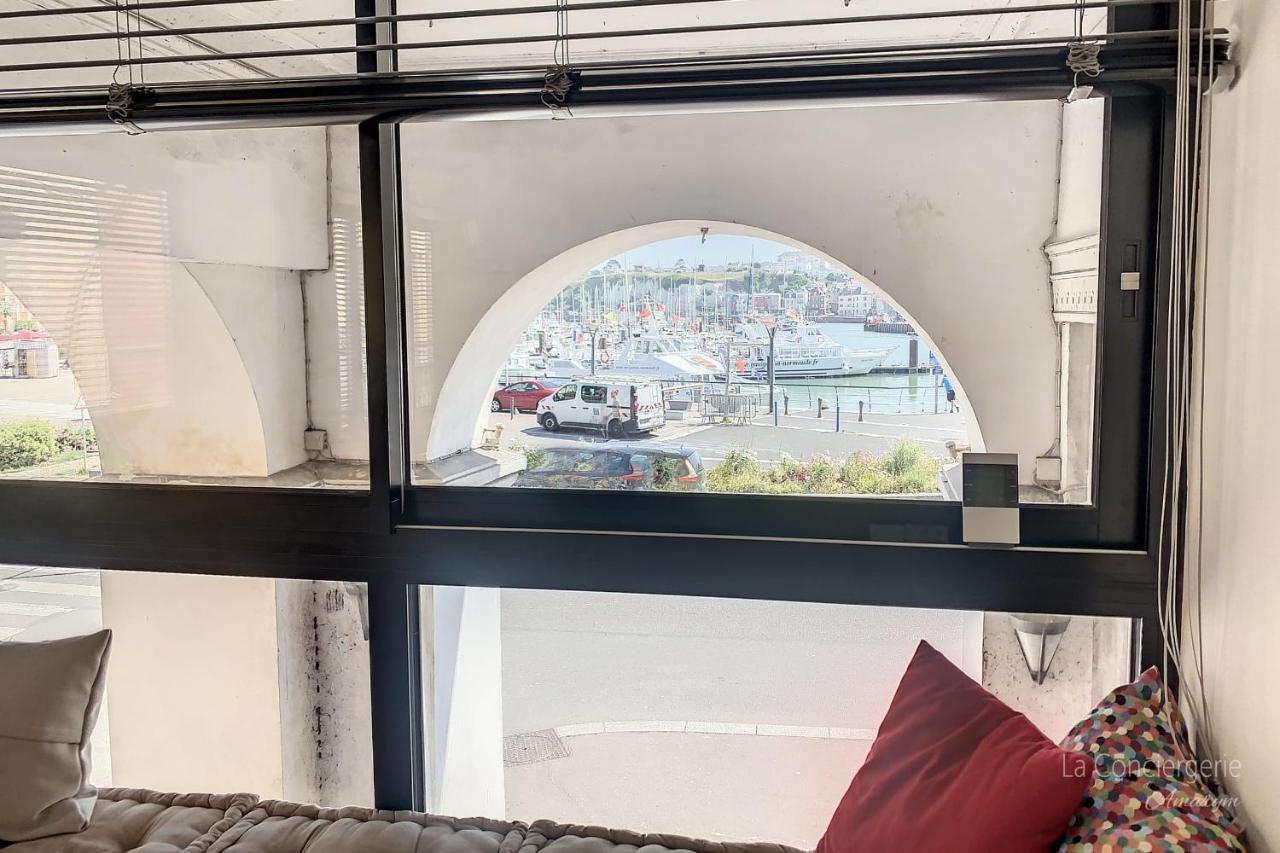 Apartamento Les Arcades Vue Port 1er étage Dieppe Exterior foto
