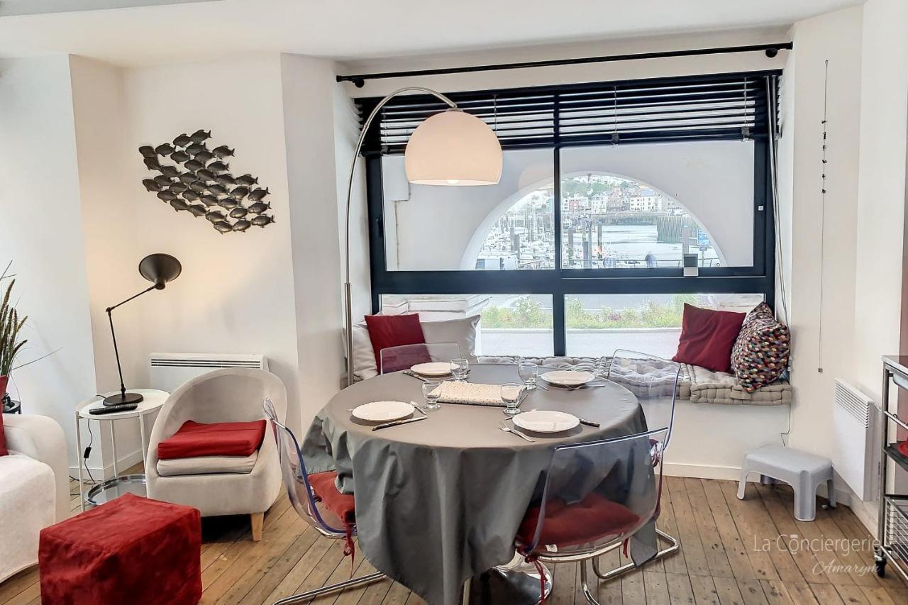 Apartamento Les Arcades Vue Port 1er étage Dieppe Exterior foto